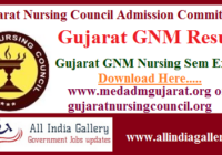 Gujarat GNM Result
