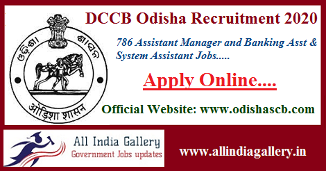 DCCB Odisha Recruitment 2020