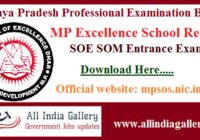 MP Excellence School Entrance Result