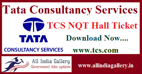TCS NQT Hall Ticket
