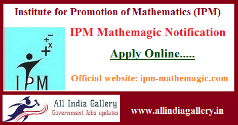 IPM Mathemagic Notification Application form