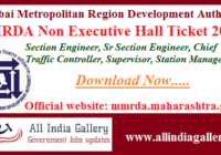 MMRDA Non Executive Hall Ticket 2020