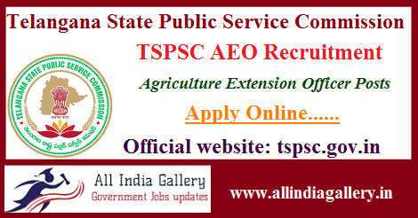 TSPSC AEO Recruitment Notification