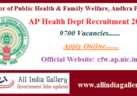 AP Health Dept Recruitment 2020