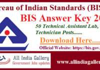 BIS Technical Assistant Lab Answer Key 2020
