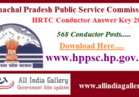HRTC Conductor Answer Key 2020