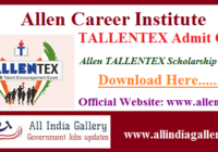 TALLENTEX Admit Card