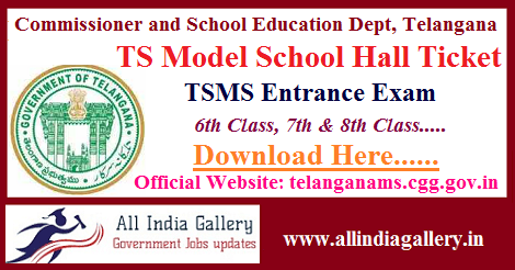 TS Model School Hall Ticket