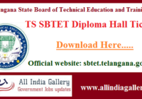 TS SBTET Diploma Hall Ticket