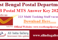 WB Postal MTS Answer Key