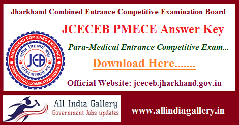 JCECEB PMECE Answer Key