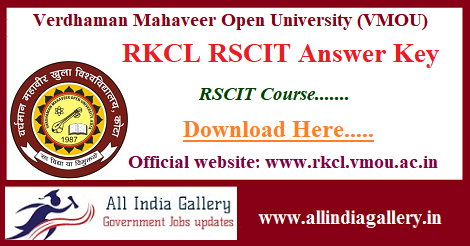 RKCL RSCIT Answer Key