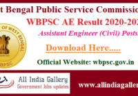 WBPSC AE Result 2020-2021