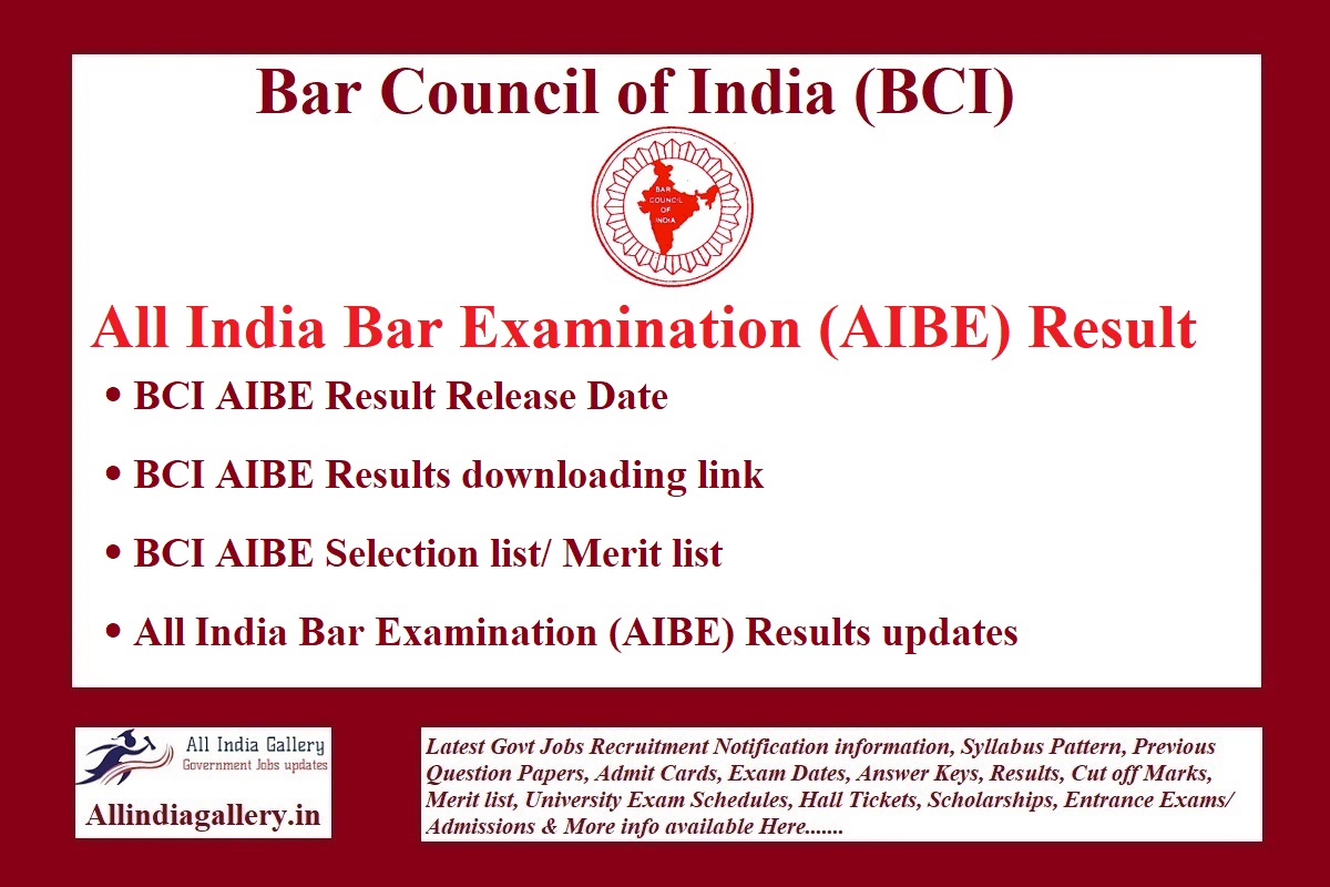 BCI AIBE Result