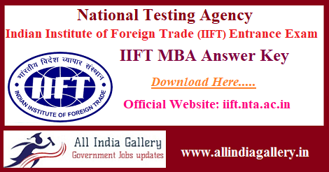IIFT MBA Answer Key