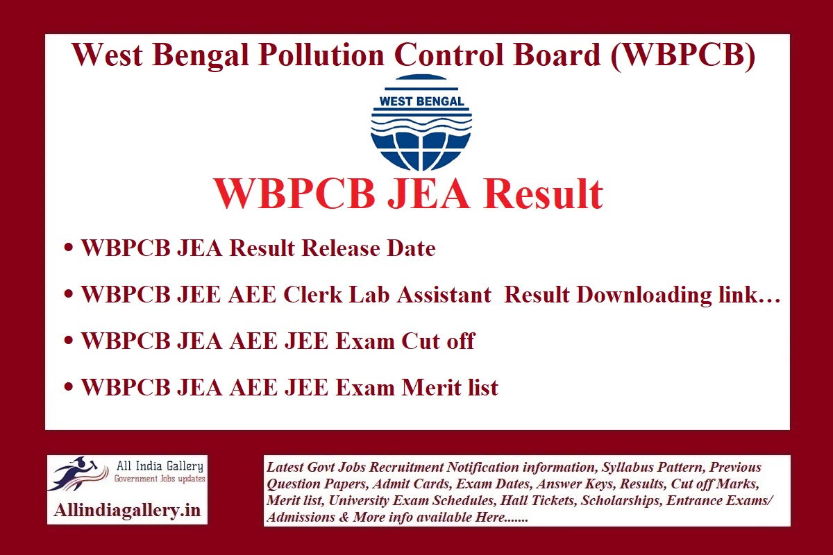 WBPCB JEA Result
