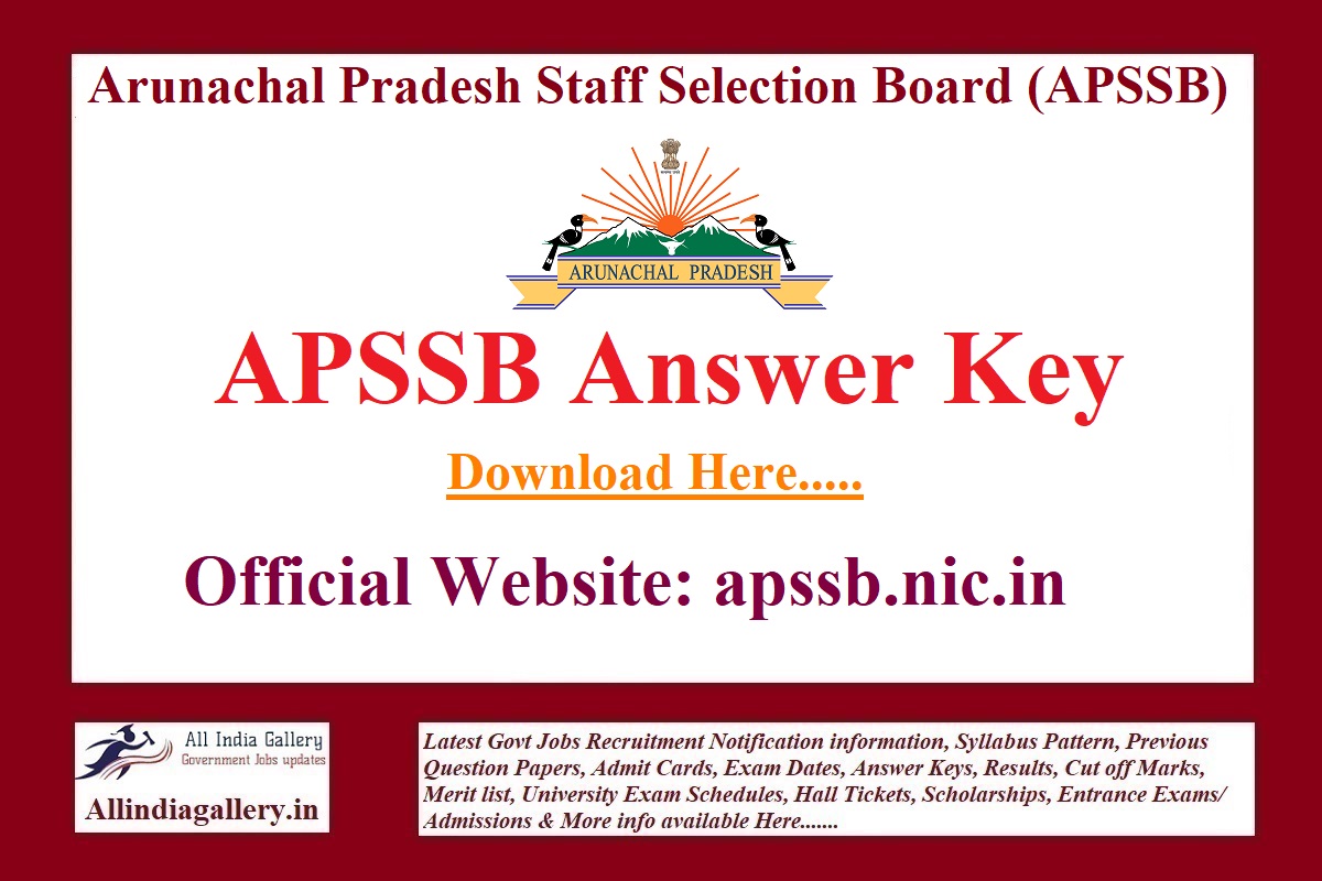 APSSB LDC JSA Answer Key 