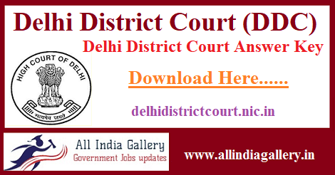 Delhi District Court Peon Answer Key