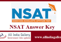 NSAT Answer Key