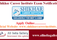 Shikhar Career Institute Exam Notification, Application Registration Form