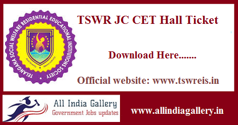 TS Gurukul JC CET Hall Ticket
