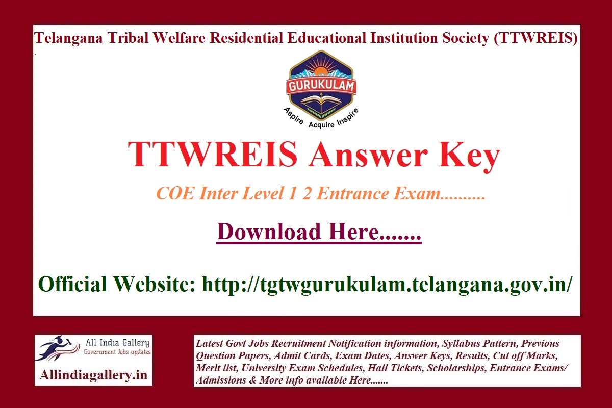 TTWREIS Answer Key