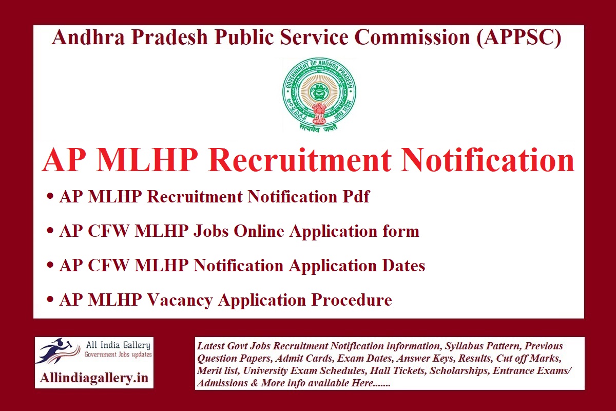 AP MLHP Recruitment Notification