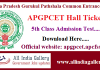 APGPCET Hall Ticket