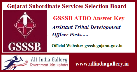 GSSSB ATDO Answer Key