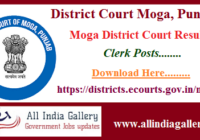 Moga District Court Clerk Result