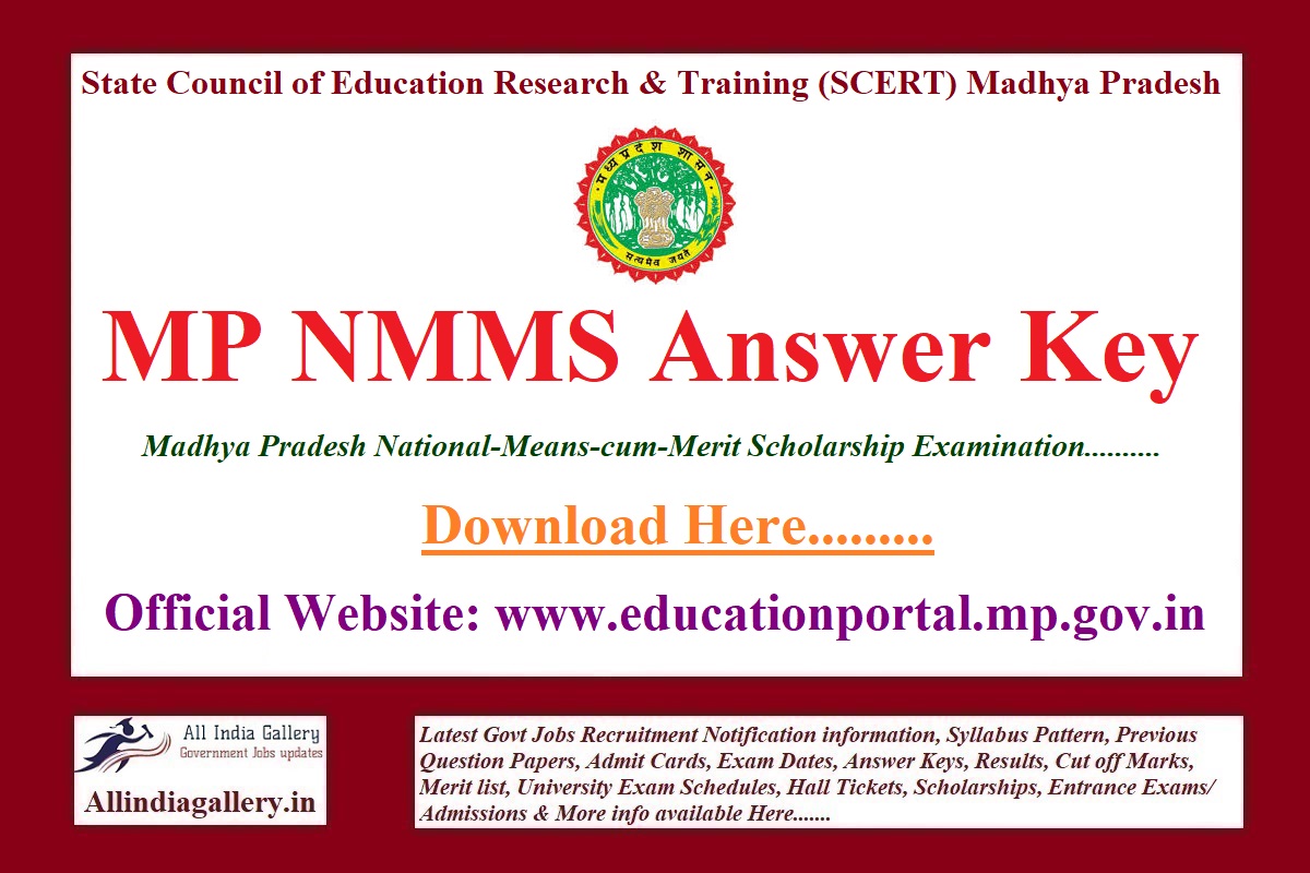 MP NMMS Answer Key