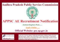 APPSC AE Recruitment Notification