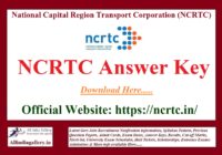 NCRTC Answer Key