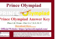 Prince Olympiad Answer Key