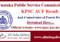 KPSC ACF Result