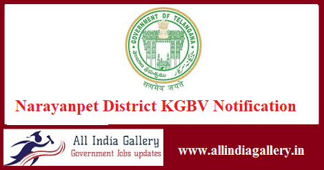 Narayanpet District KGBV Notification
