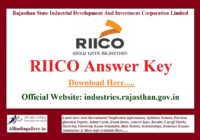 RIICO Answer Key