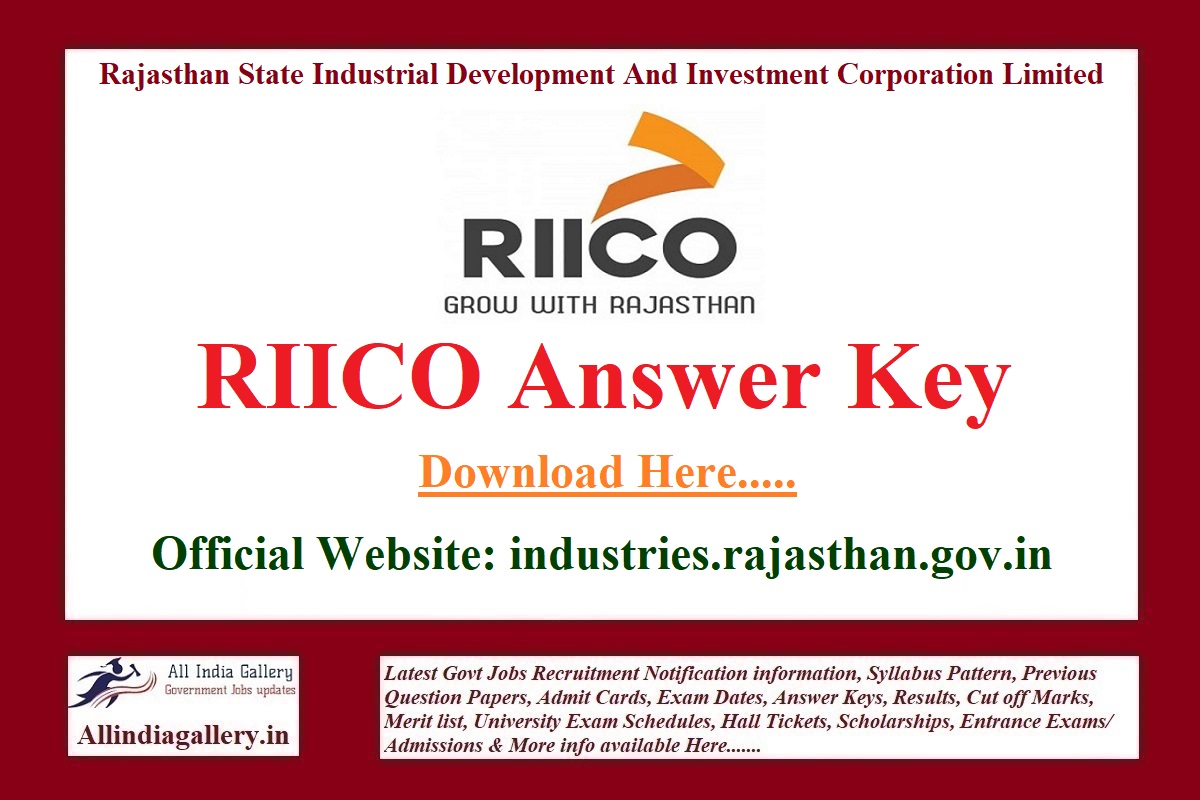 RIICO Answer Key