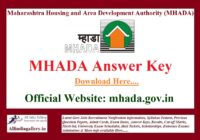 MHADA Answer Key