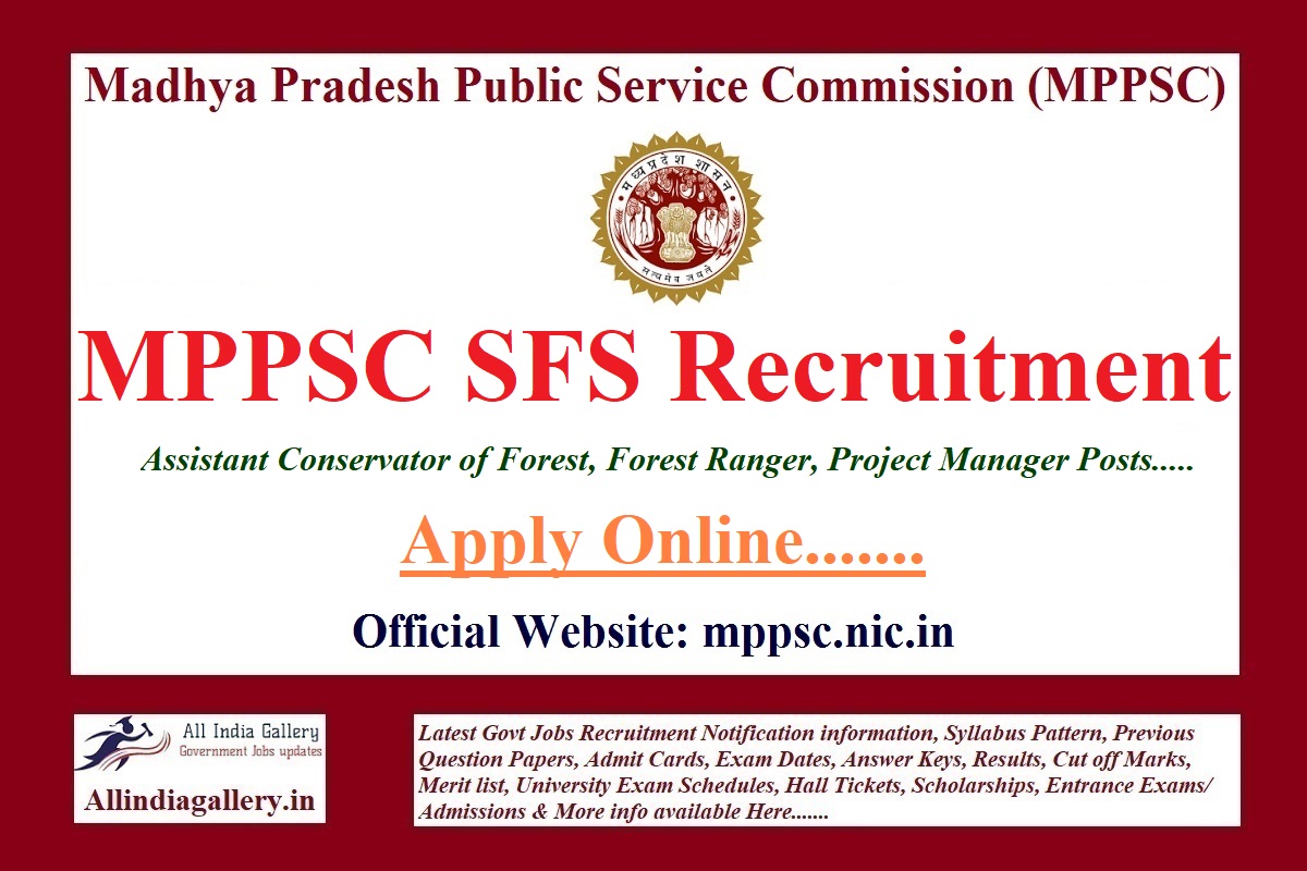 MPPSC SFS Recruitment
