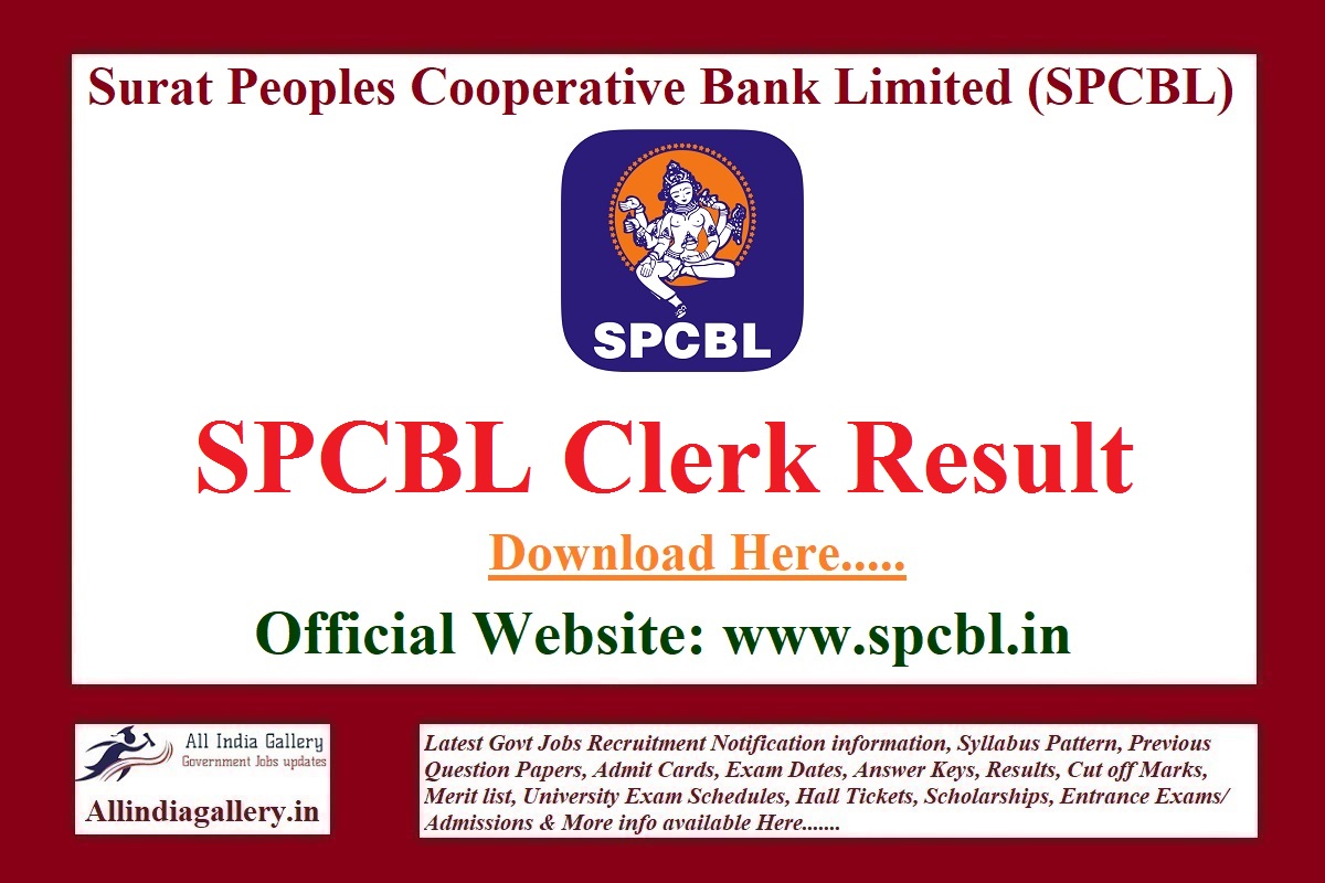 SPCBL Clerk Result