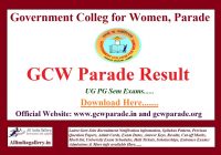 GCW Parade Result