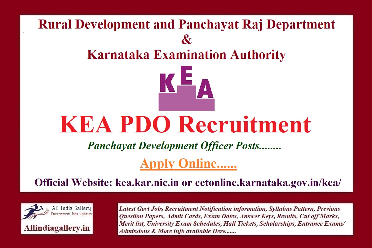 KEA PDO Recruitment Notification