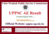 UPPSC AE Result