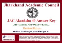 JAC Akanksha 40 Answer Key