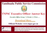 TN Executive Officer Answer Key