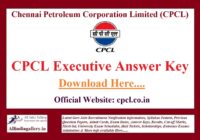 CPCL Executive Answer Key