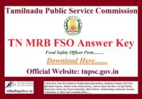 TN MRB FSO Answer Key