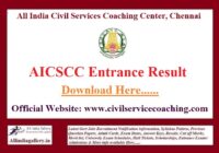 AICSCC Result