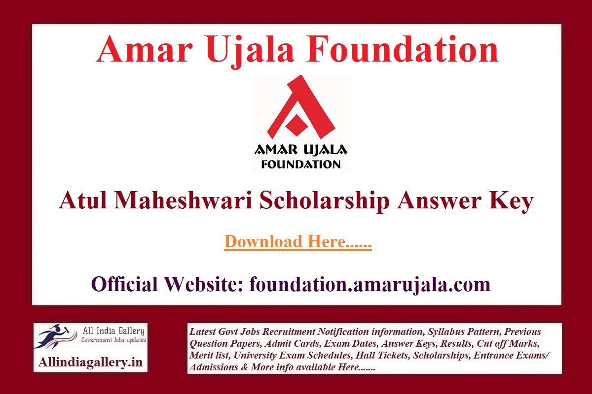 Atul Maheshwari Answer Key